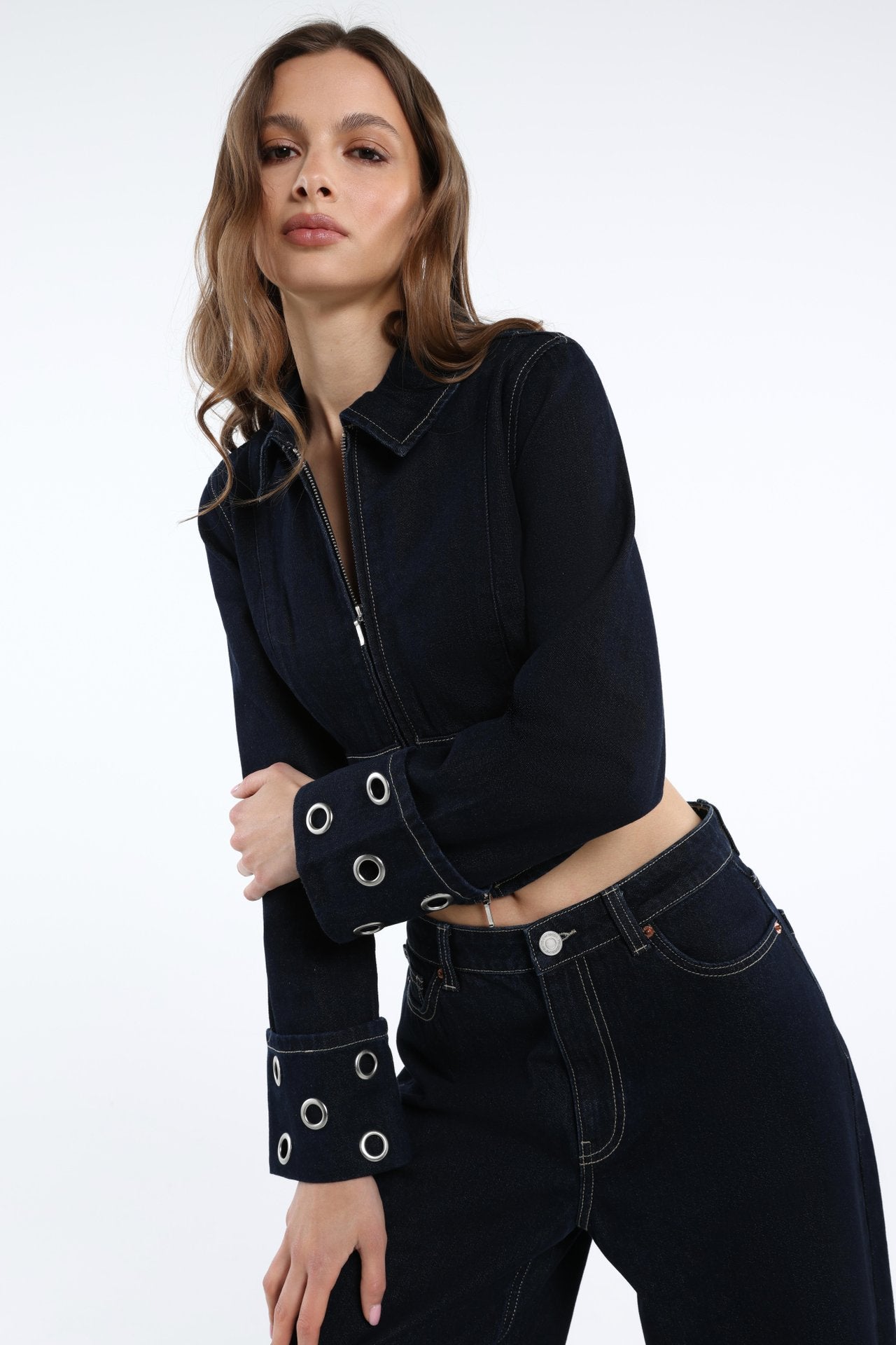 Denim Blouse