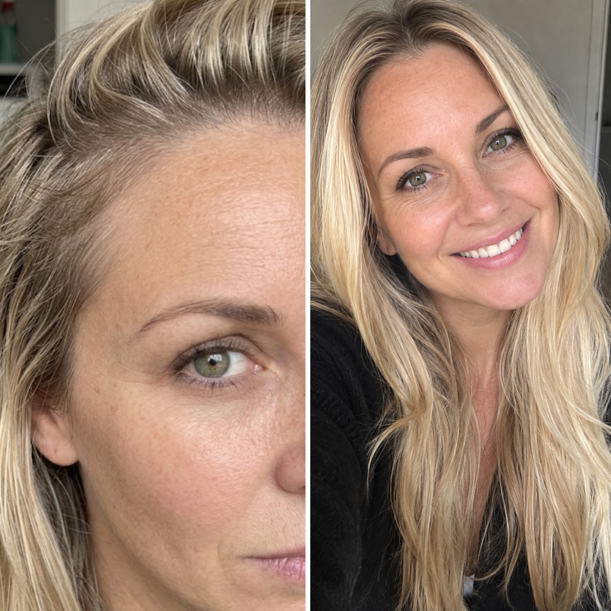 My roots don’t get greasy like they used to.
